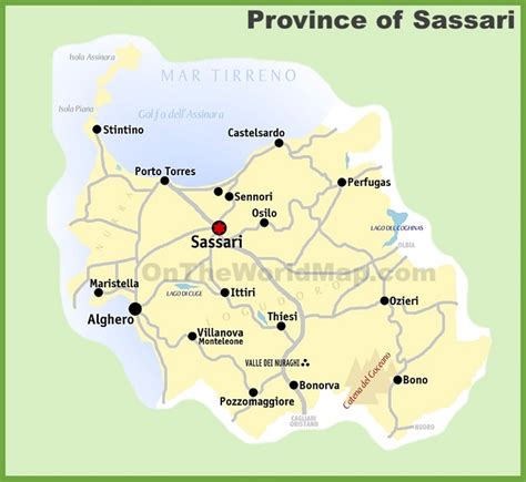 Gay guide to Provincia di Sassari